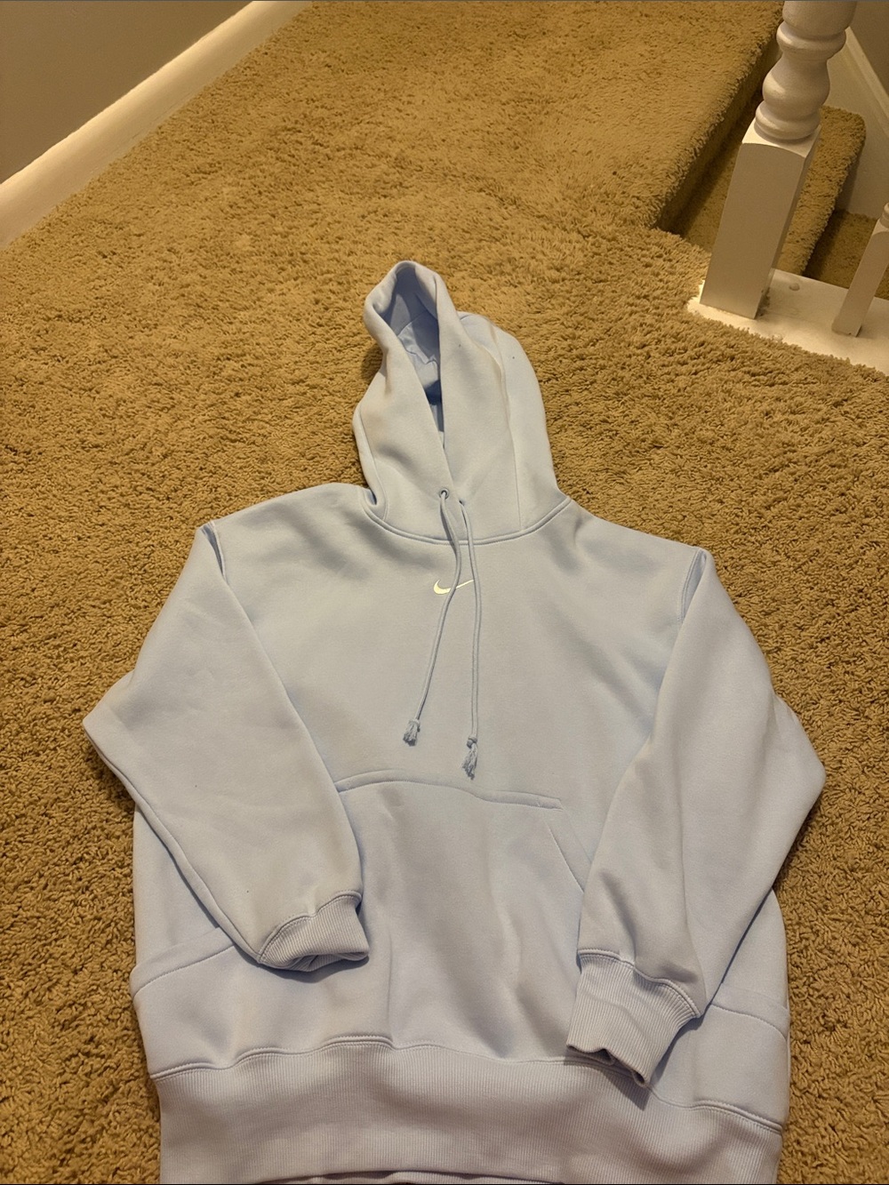 Baby blue Nike sweatshirt